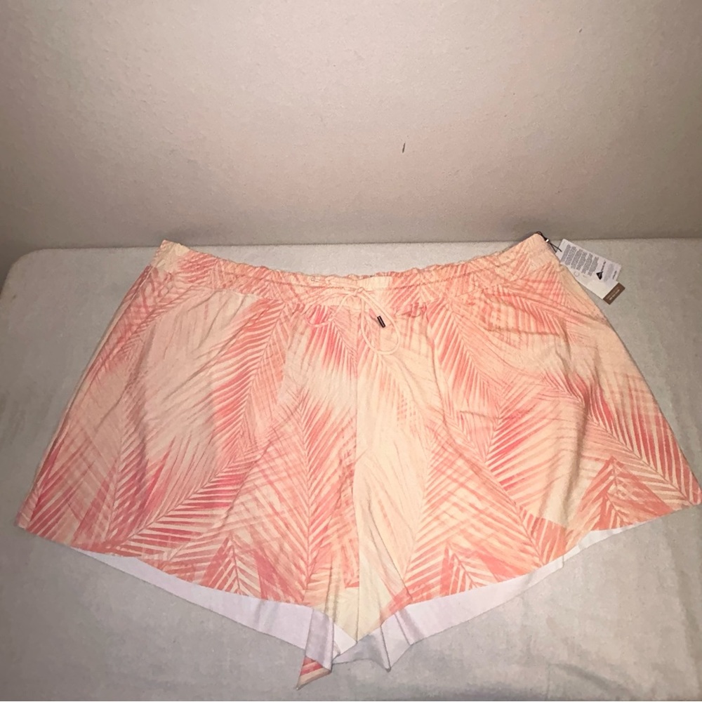 CALIA by Carrie Underwood Orange Pink Swim Coverup